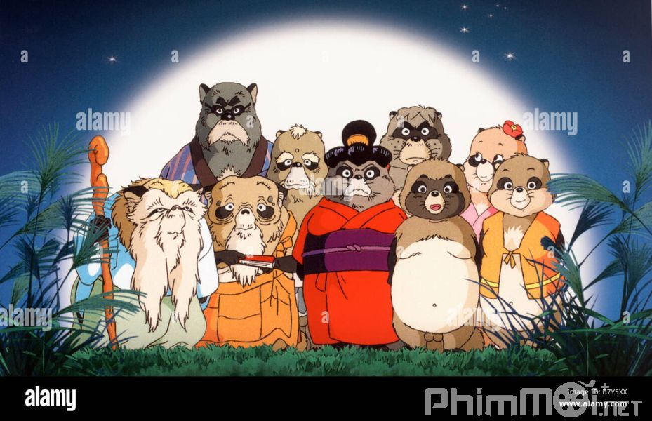 Cuộc Chiến Gấu Mèo - Heisei Tanuki Gassen Ponpoko